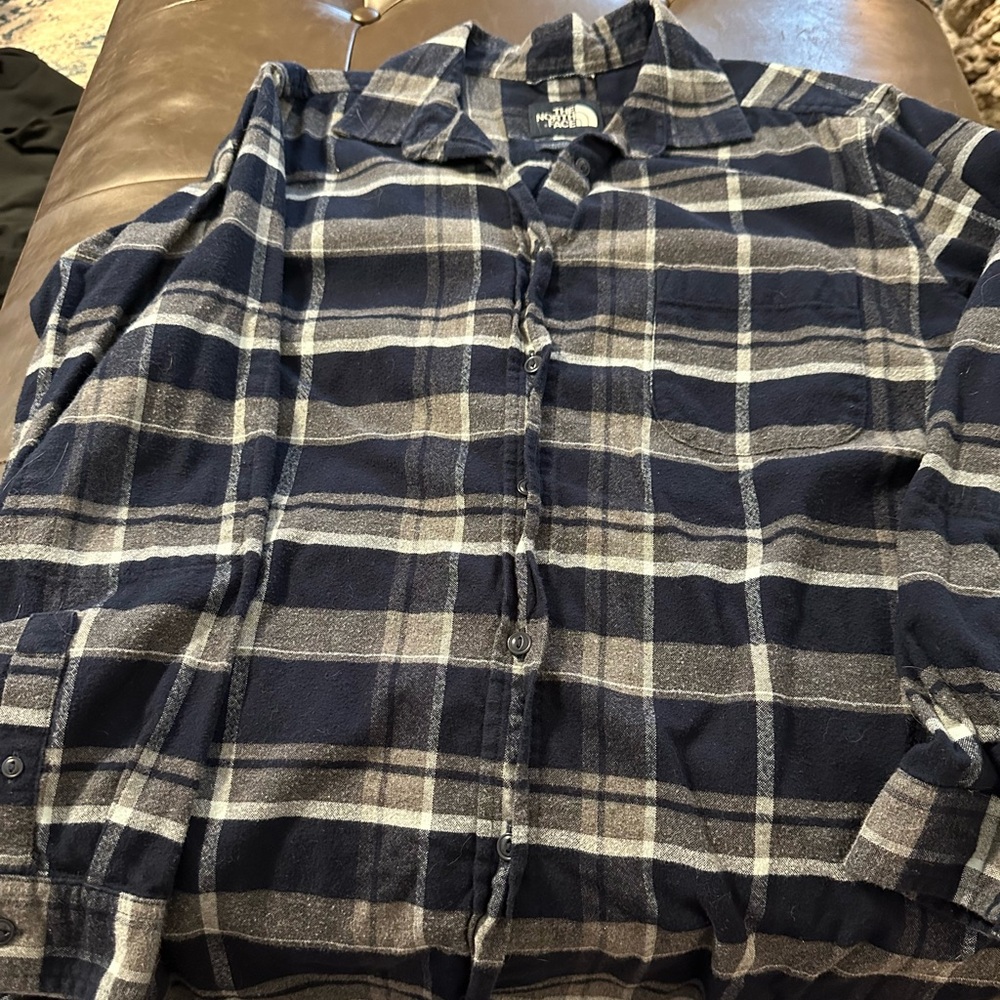 The North Face flannel